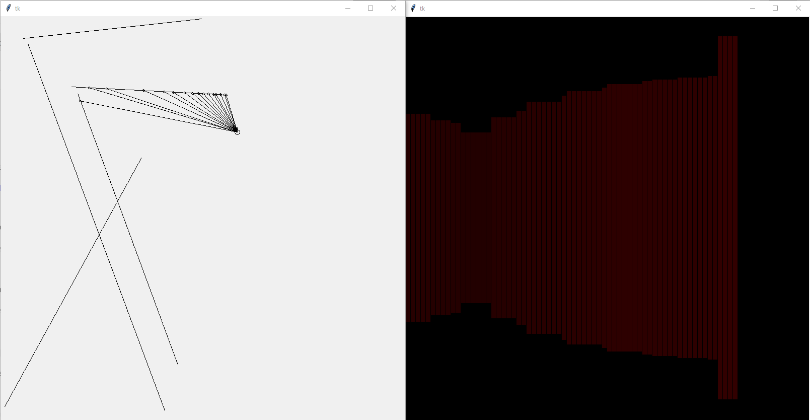 Fig 4. Raycasting Visualization